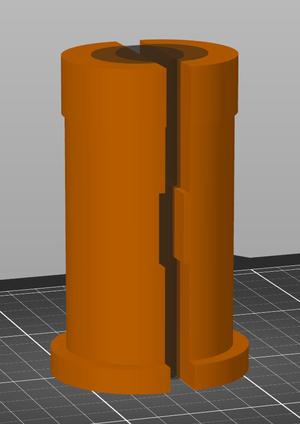 Desk Chair Gas Lift Cylinder Adapter (Split Bushing)