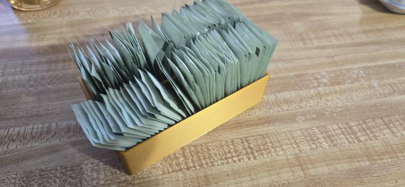 Stevia Packets Organizer