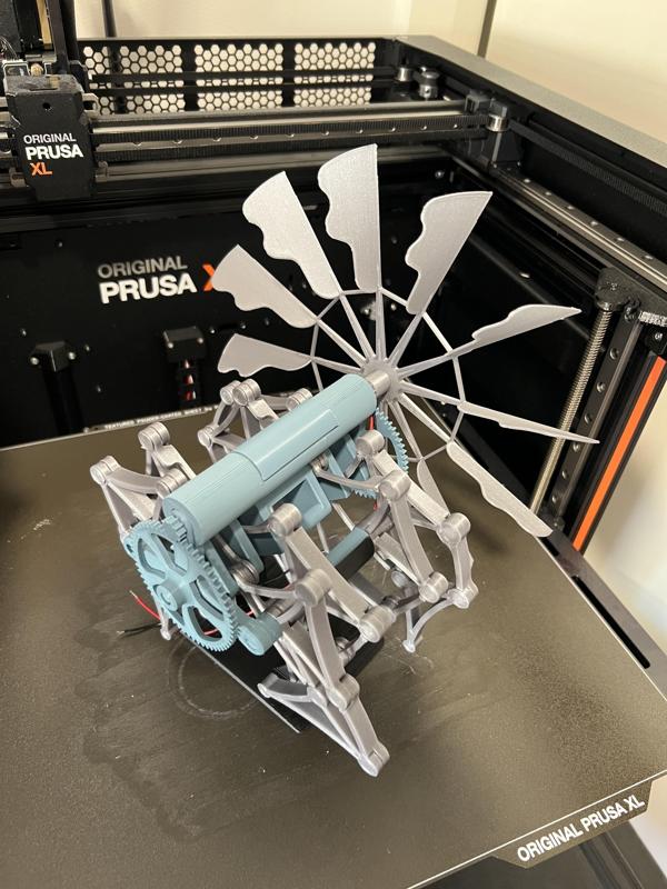 Powered mod for Easy Strandbeest