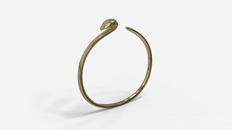 Snake Bracelet / Bracelet Serpent