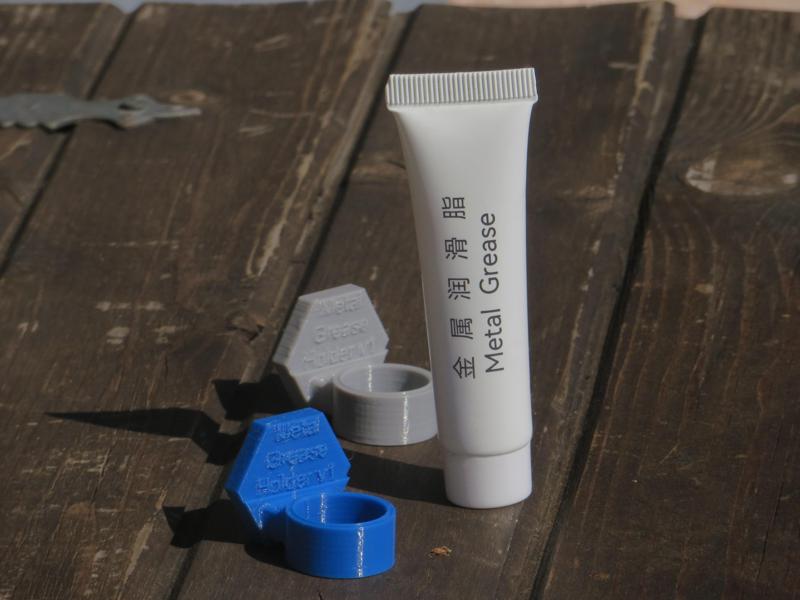 Metal grease tube holder for Creality K1 K1C