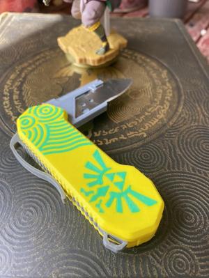 The Legend of Zelda shell for V2 Foldable Multi-tool.
