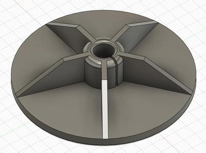 BMW E30 Spare tire stud cap - 51471904726