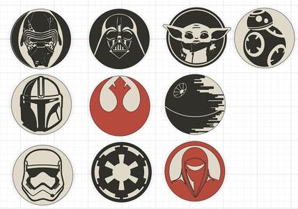 Star Wars Coaster Set