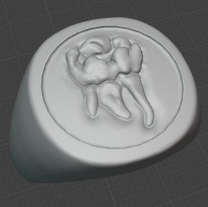Tooth Signet Ring