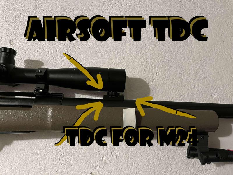 Airsoft M24/L96 Sniper, hlaveň 30mm