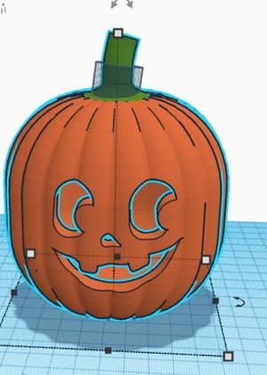 happy pumpkin