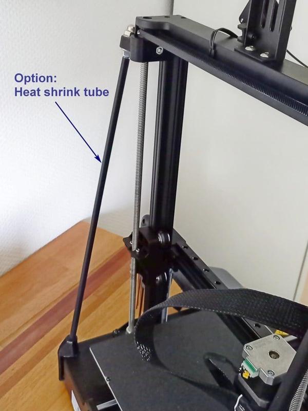 Simple gantry support (metric/inch), Z-brace for Ender-3 V3 KE/SE