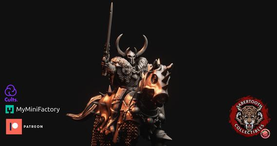 Corrupted Lord on Steed
