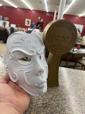 HalloweenWearable Mask - Female