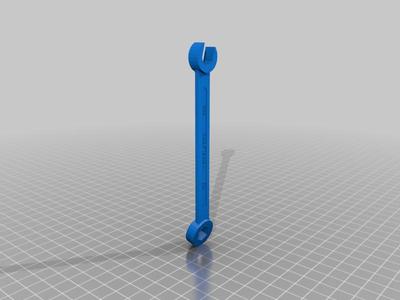 3/8" Open End/Closed End Wrench