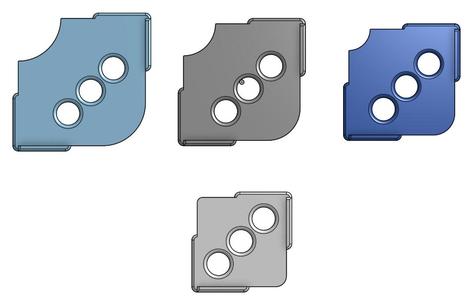 Round corner jigs
