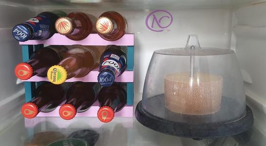 Support pour bouteilles de bière / Beer bottle rack