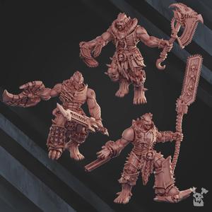 Cursed Bone Shredders Squad (build kit)
