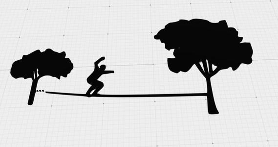 Slackline Wall Art