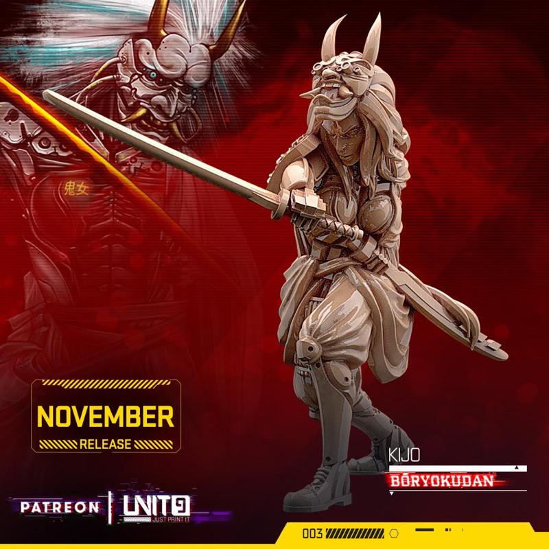 Cyberpunk - Kijo - street samurai