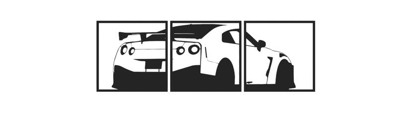 Nissan GTR Wall Art