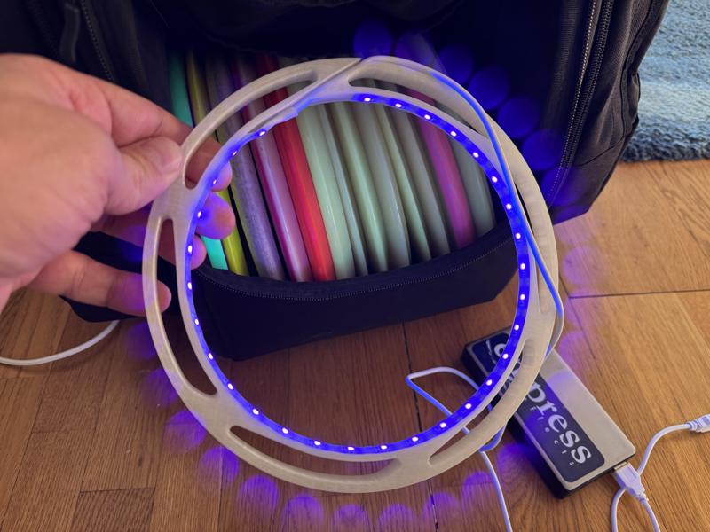 UV LED Glow disc charger