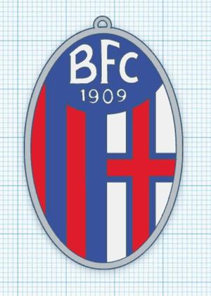 Bologna FC Keychain