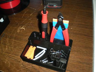 tool rack storage tray