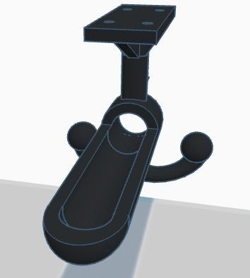 Ball hanger gag gift