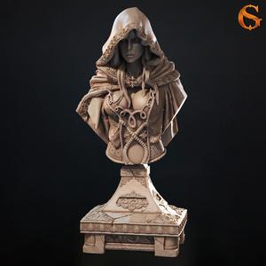 Bust - Thanatas, Female Grim Reaper