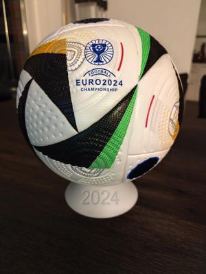 Football Stand with the inscription 2024 and without any inscription