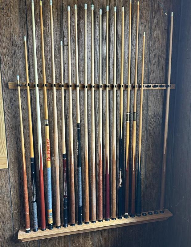 Pool Cue Rack