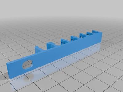 cable fixator, comb. 