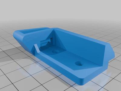 CRX 88-91 rear bumper corner bracket