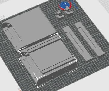 Hot swap 2x HDD/SSD drive with rails