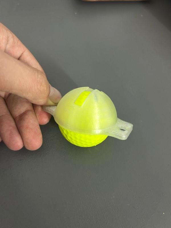 Custom golf ball stencil