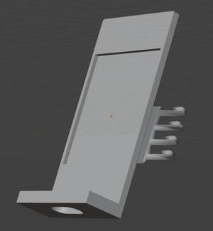 car phone holder for VW caddy (car vent)