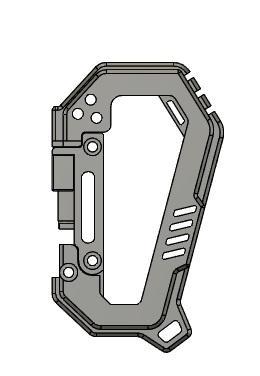 3d Printed Cyber Punk Carabiner