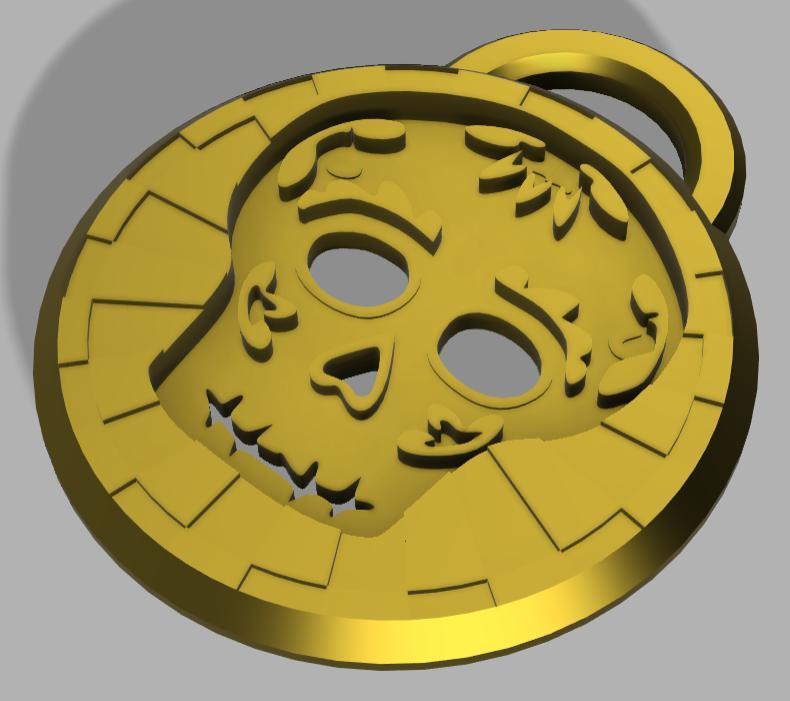 "Dia de Muertos" Medalla