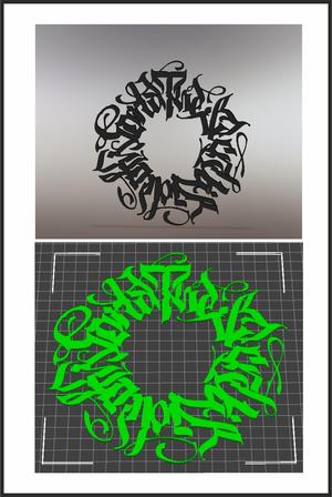 Сalligraphy art
