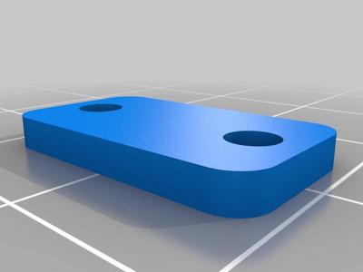 Control Surface Horn +15° & -15° orientation