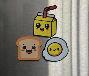 Breakfast Buddies Fridge Magnets