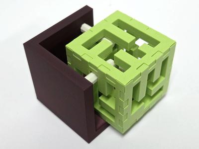3D MAZE PUZZLE (MINECRAFT BOX)