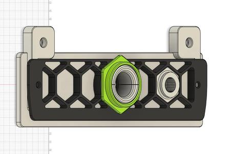 Voron Exhaust Cover for Parametric Passthrough