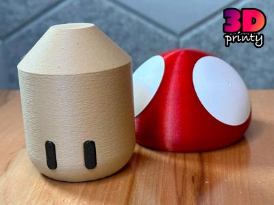 Print-in-Place Twisty Puzzle Box - Mushroom (Sealed)