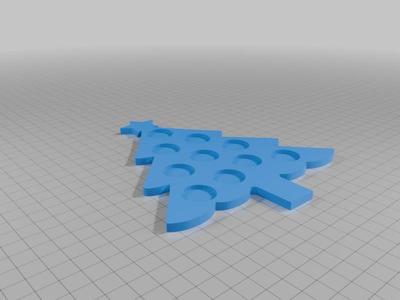 Kerstboom Magnetic Chips