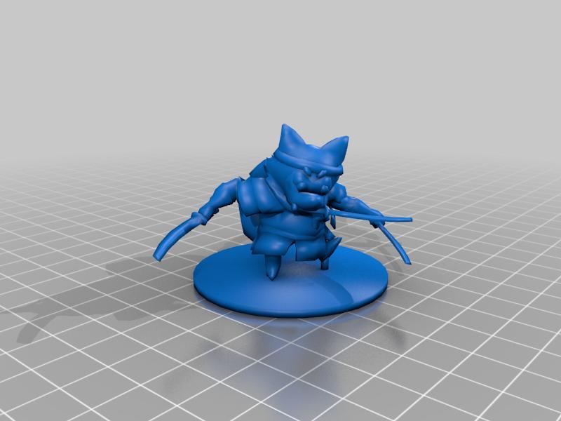 Root Ronin Vagabond Posed Model