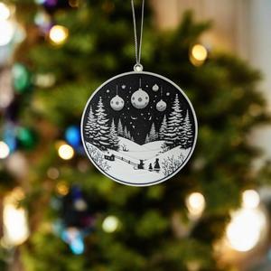 Winter Wonderland Christmas Ornament