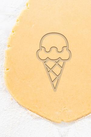 Ice Cream Cookie Cutter, Biscuit Cutter