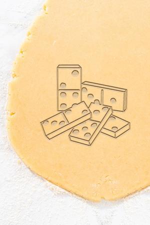 Domino Cookie Cutter, Biscuit Cutter