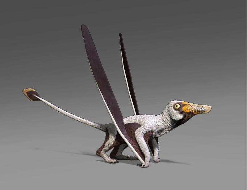 Rhamphorhynchus Figurine