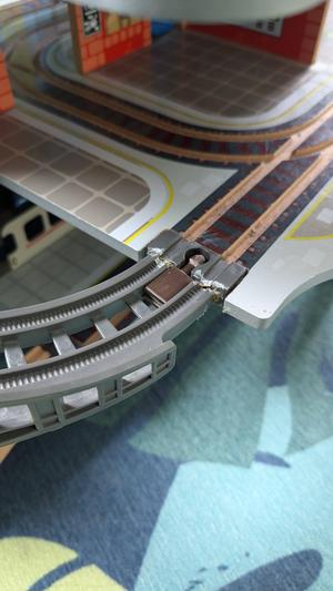 Playtive Junior XXL-Set Bahnhof Ersatzteil Schienenkopf Ersatzteil / pare Part