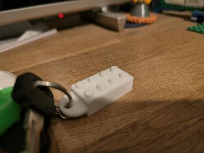 Lego keychain