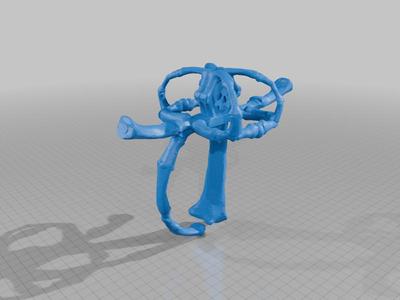 Bone Rapier Hilt- fits blade